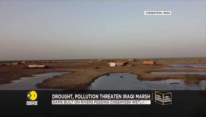 Dams built on rivers feeding Chebayesh wetland