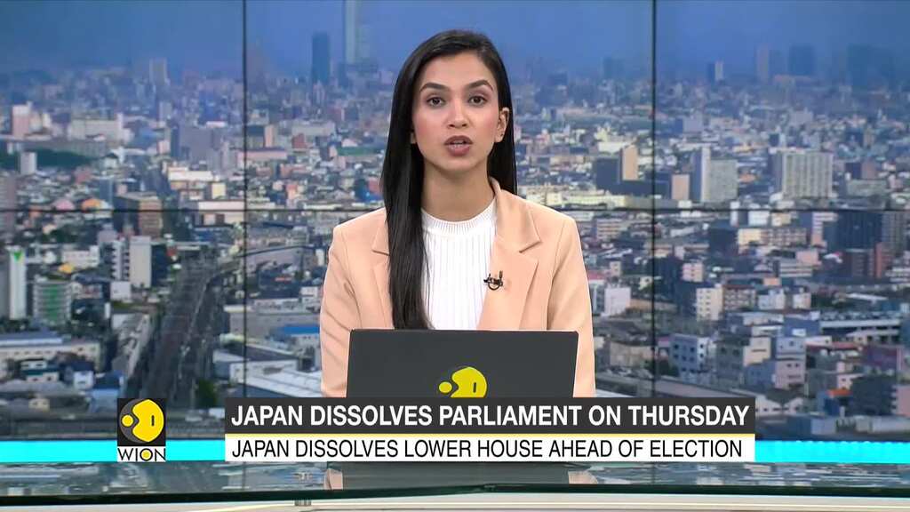 General election to be held in Japan after dissolution of parliament