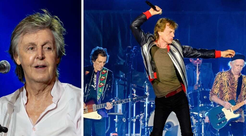 Paul McCartney calls the Rolling Stone 'a blues cover band'