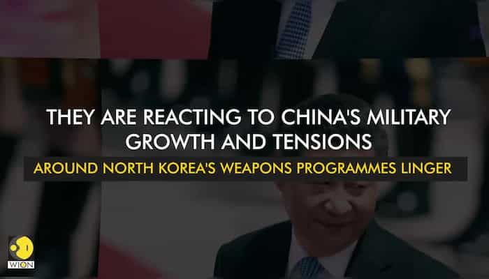 Why is the arms race intensifying in Asia?