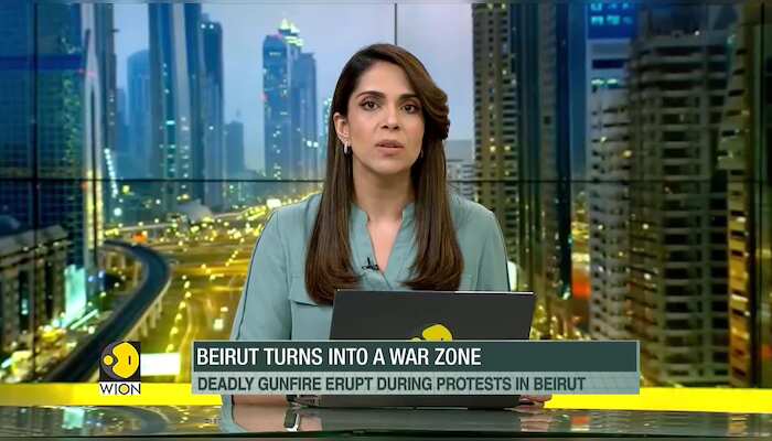 Lebanon: Gunshots were fired at protestors near justice palace