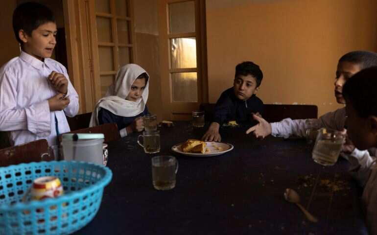 Kabul orphanage struggles to feed its children as cash runs low Kabul orphanage struggles to feed its children as cash runs low