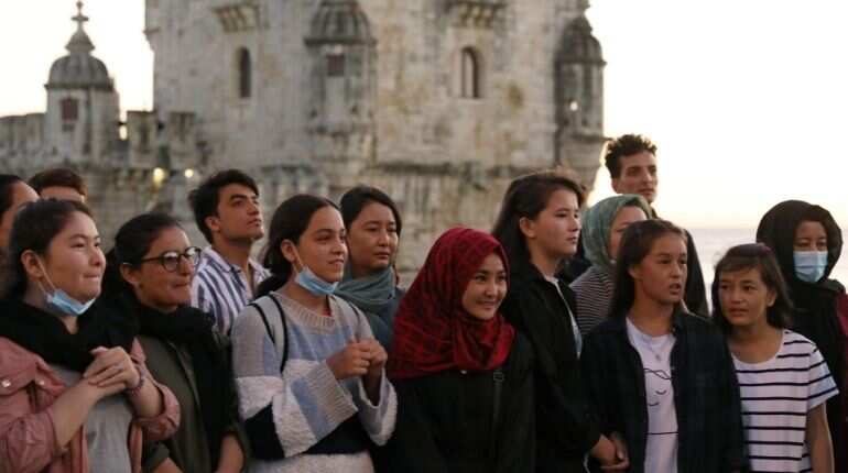 Female soccer players evacuated from Afghanistan to Qatar Female soccer players evacuated from Afghanistan to Qatar