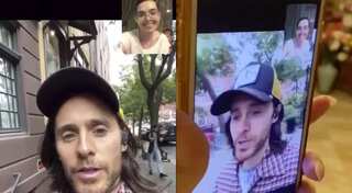 Jared Leto is a sweetheart! Actor video calls terminally ill hospice patient