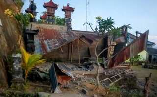 Bali earthquake kills three, injures seven