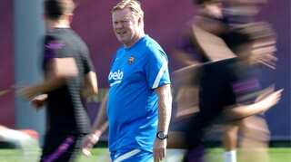 Barcelona coach Ronald Koeman hints at Sergio Aguero debut, Ansu Fati start