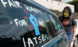 Hollywood film-crew union reaches tentative deal, averting strike