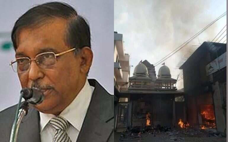 Attacks on Durga puja pavilions 'pre-planned', says Bangladesh home minister Attacks on Durga puja pavilions 'pre-planned', says Bangladesh home minister