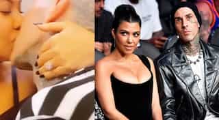 Travis Barker gets Kourtney Kardashian's lips tattooed on his body