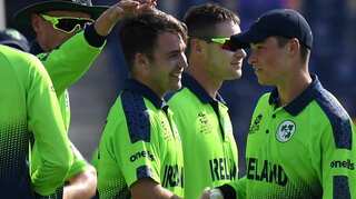 T20 World Cup: Curtis Campher takes 4 in 4 as Ireland beat Netherlands by 7 wickets