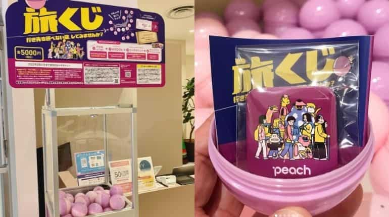 Japan airlines' surprise ticket gapachon machine helps boost sales Japan airlines' surprise ticket gapachon machine helps boost sales