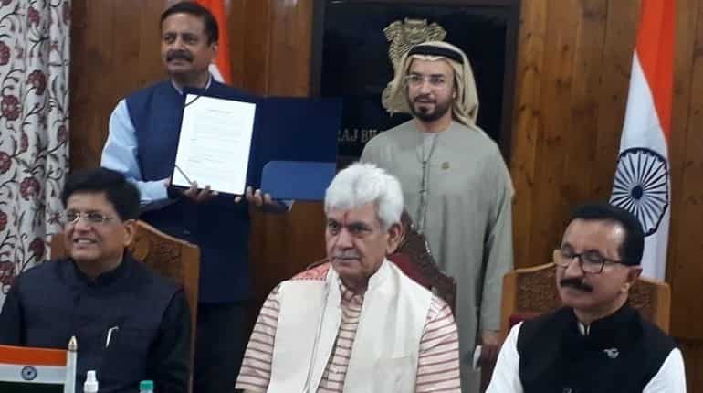 Dubai and J&K government sign MoU aimed at scaling up industrial development Dubai and J&K government sign MoU aimed at scaling up industrial development
