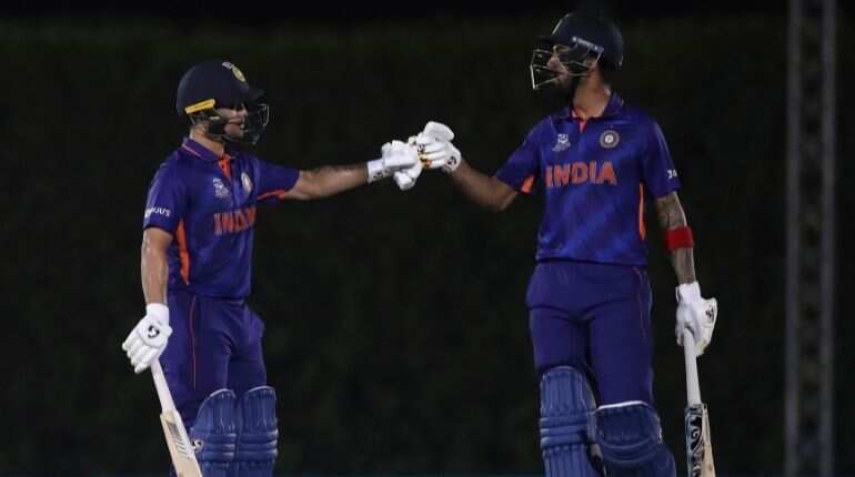 T20 WC warm-up match: KL Rahul and Ishan Kishan's half-centuries help India defeat England by 7 wickets