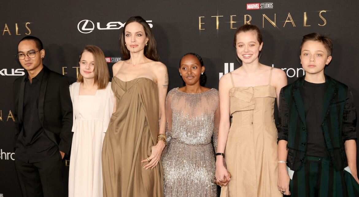 All grown up! Angelina Jolie attends 'Eternals' premiere with her five kids All grown up! Angelina Jolie attends 'Eternals' premiere with her five kids