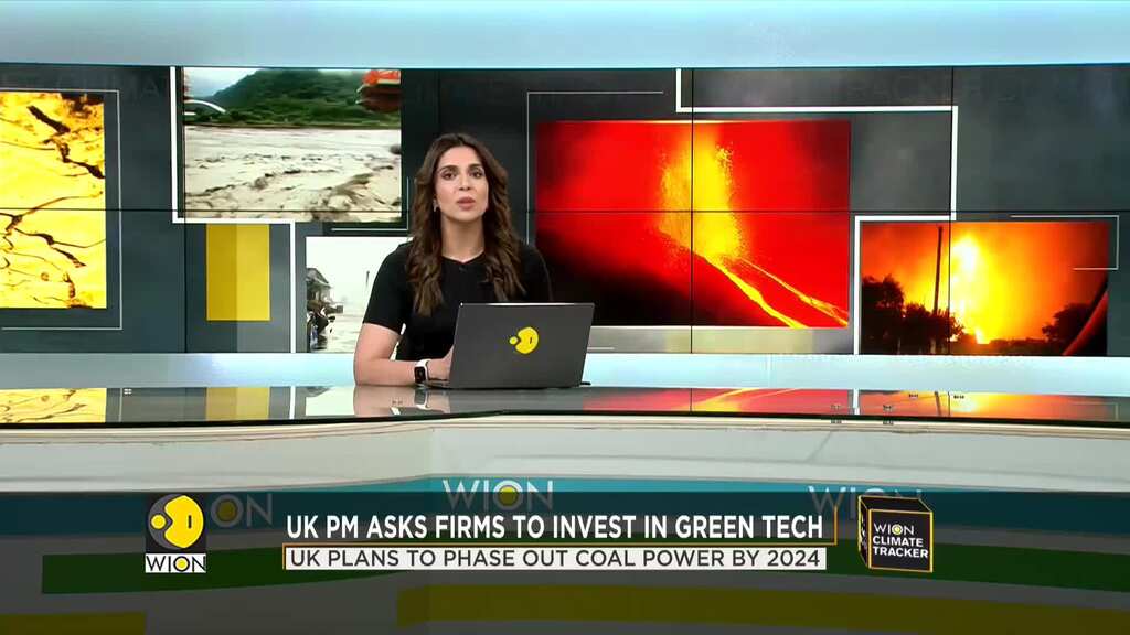 UK Prime Minister Boris Johnson urges firms to invest in green tech