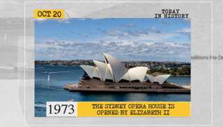 October 20 in history: Opening of the Sydney Opera House, killing of Muammar Gaddafi and more