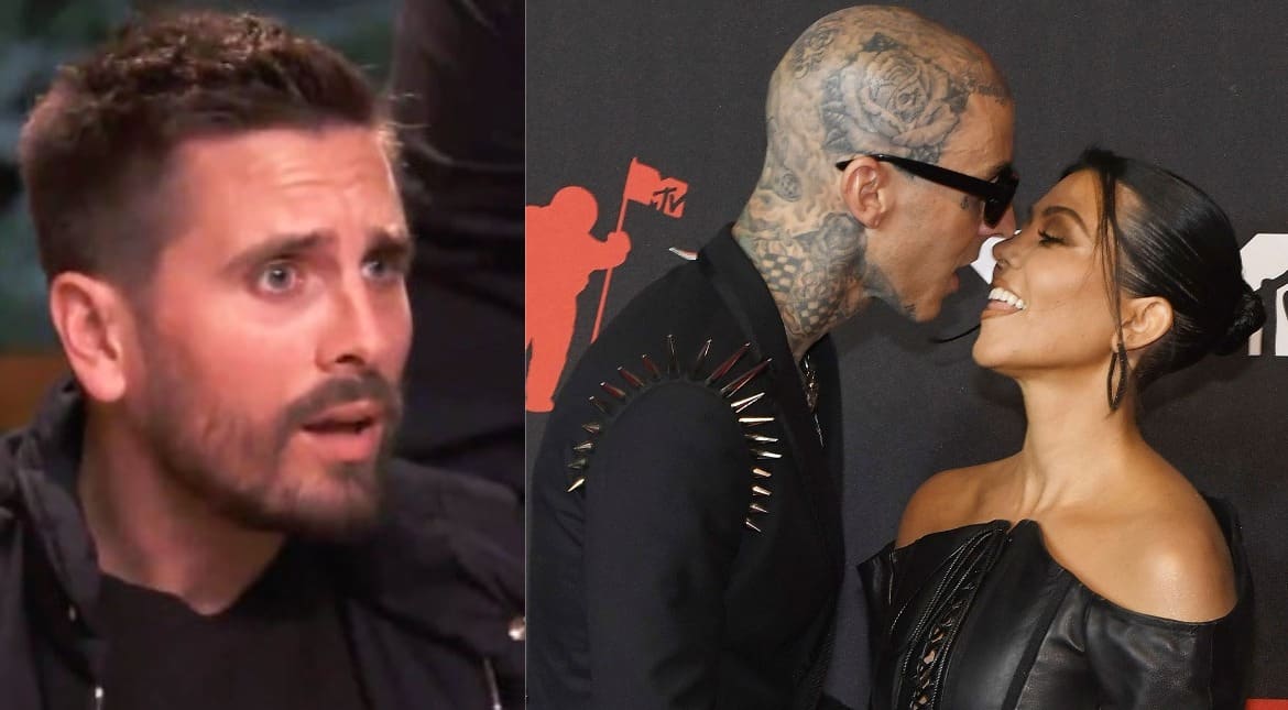 Look who's jealous over Kourtney Kardashian's engagement to Travis Barker! Look who's jealous over Kourtney Kardashian's engagement to Travis Barker!