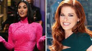 Debra Messing apologises for questioning Kim Kardashian as SNL host