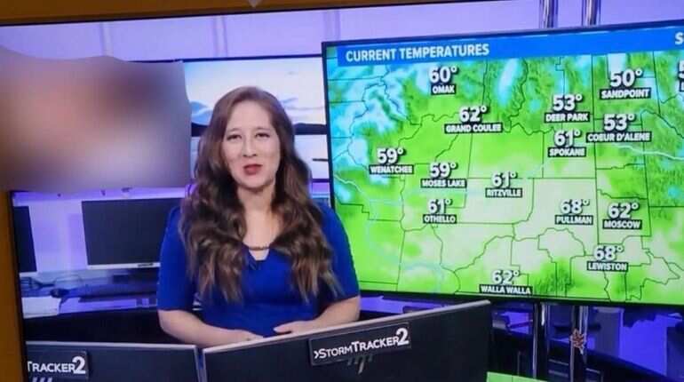 Washington channel accidentally plays pornographic clip during weather forecast