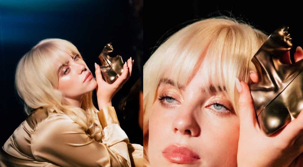 Billie Eilish launches new perfume in the shape of a woman's bosom