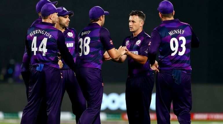 T20 World Cup: Scotland beat Oman by 8 wickets to qualify for Super 12