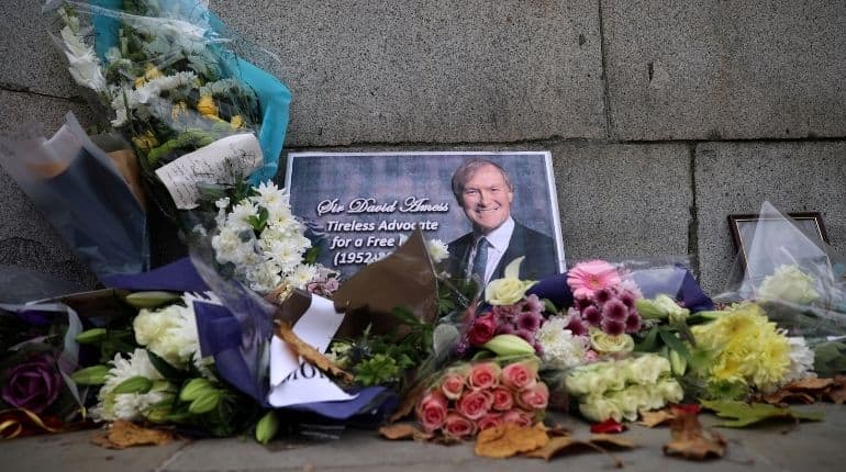 Islamic State supporter charged in murder of UK lawmaker David Amess