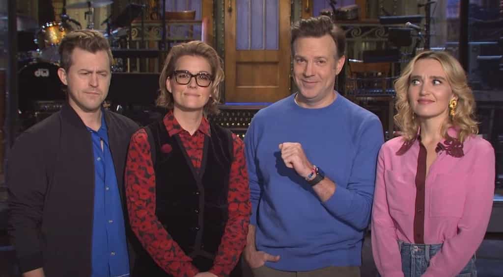 SNL: Jason Sudeikis brings his Emmy-winning Ted Lasso to the promo