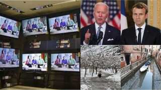 Morning news brief: Biden, Macron talk over call, no 'hugging scenes' in Pak dramas and more