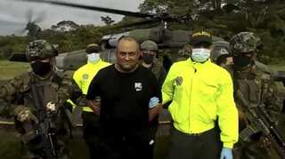 Colombia's most feared drug lord Dairo Antonio Usuga captured