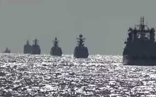 Russian, Chinese warships hold first joint patrols in the Pacific