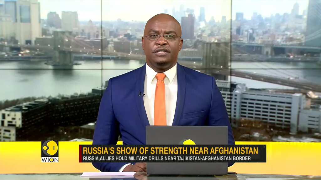 Russian military conducts war games near Afghan border