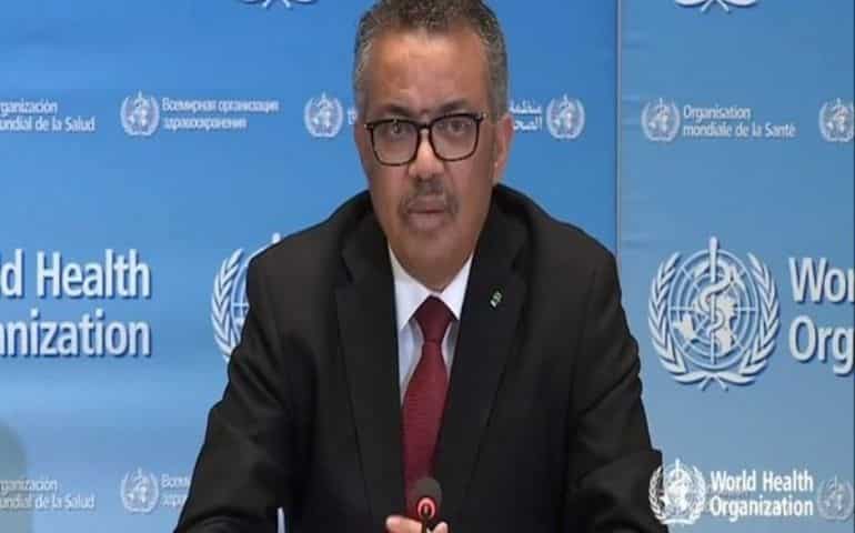 Pandemic will end when world chooses to end it, says WHO chief