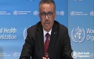Pandemic will end when world chooses to end it, says WHO chief