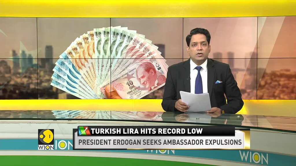Turkish Lira weakens 1.6% to a record low