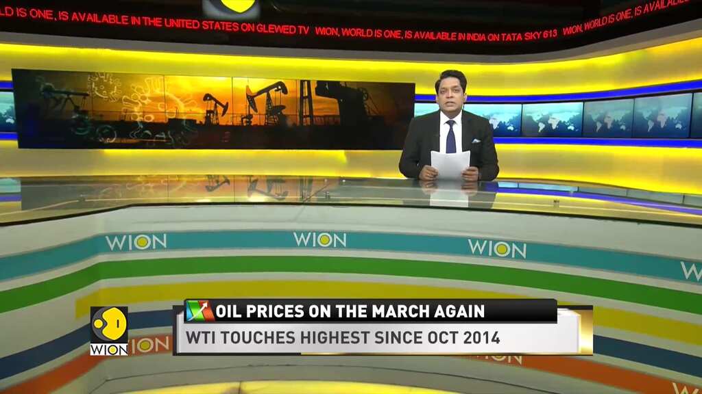 US crude hits seven-year high as global supply remains tight