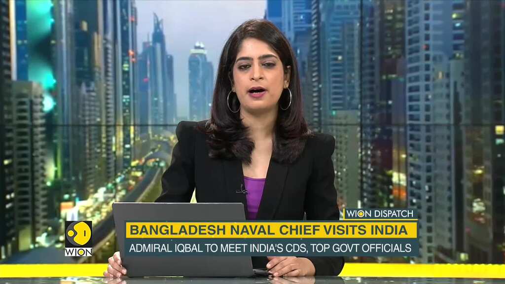 Bangladesh Navy chief Admiral Shaheen Iqbal on a six-day visit to India