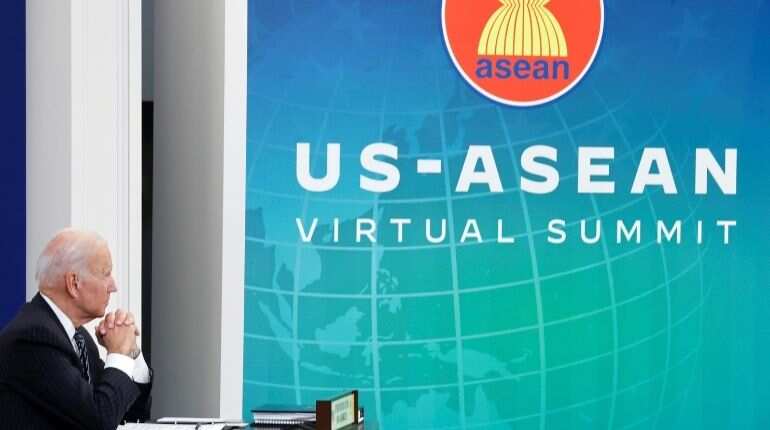 US-ASEAN virtual summit: With eye on China, Joe Biden reiterates need for free Indo-Pacific US-ASEAN virtual summit: With eye on China, Joe Biden reiterates need for free Indo-Pacific