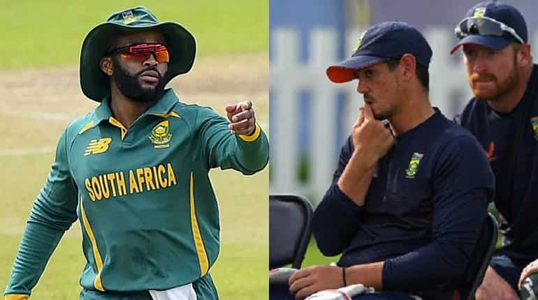 It took South Africa back as a team: Temba Bavuma on Quinton de Kock's withdrawl from West Indies clash It took South Africa back as a team: Temba Bavuma on Quinton de Kock's withdrawl from West Indies clash