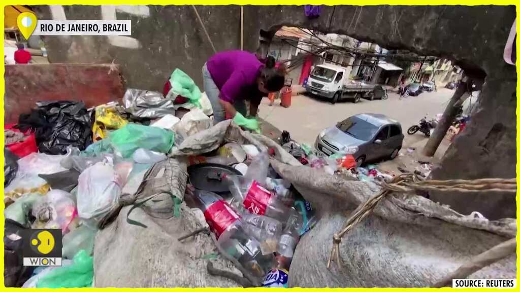 Skateboards made from plastic bottle caps to promote recycling in Brazil