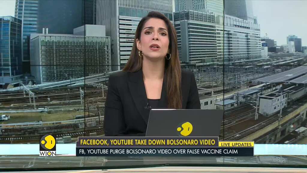 Facebook, YouTube purge Bolsonaro video over false vaccine claim