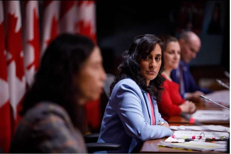 Indian-origin Anita Anand named Canada’s defence minister