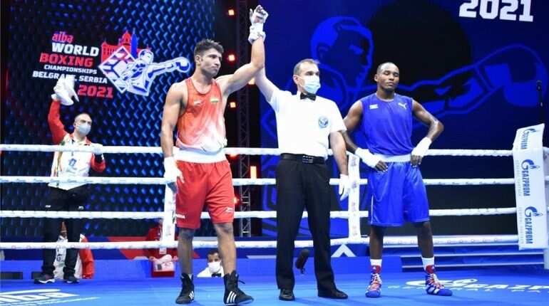 AIBA World Boxing C'ships: Deepak Bhoria, Sumit Kumar, Narender Berwal maintain India's winning streak