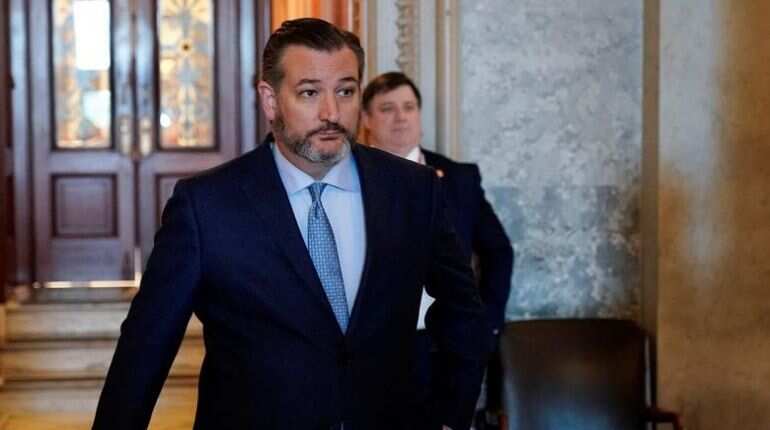 Republican Senator Ted Cruz defends use of Nazi salute by calling it 'free speech'