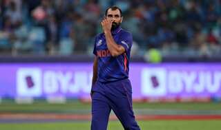 Watch: Mohammed Shami gets rousing welcome by crowd during India vs New Zealand T20 World Cup match