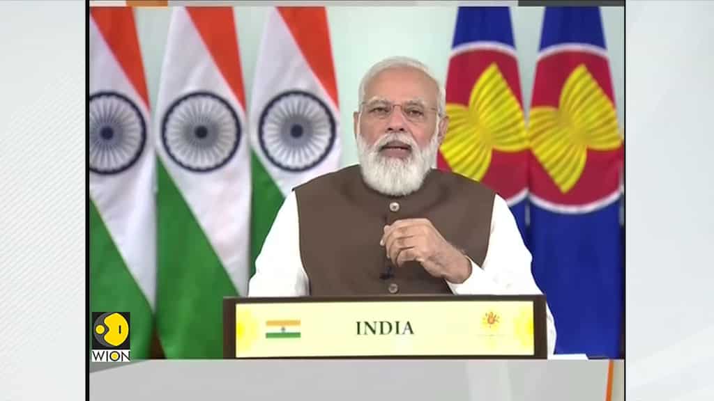 PM Narendra Modi addresses 18th ASEAN-India summit virtually