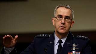 US Air Force General John Hyten calls China 'pacing threat'