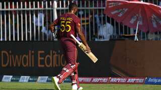 Did Kieron Pollard retire out against Bangladesh? West Indies skipper's antics leave fans surprised