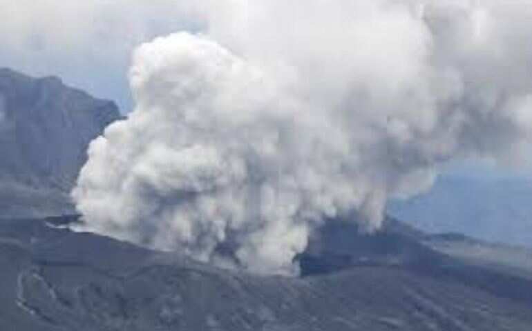 Pumice pebbles from undersea volcano are causing damage in Japan