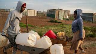 A South African town lacks water and electricity. But Mayors? It has two.