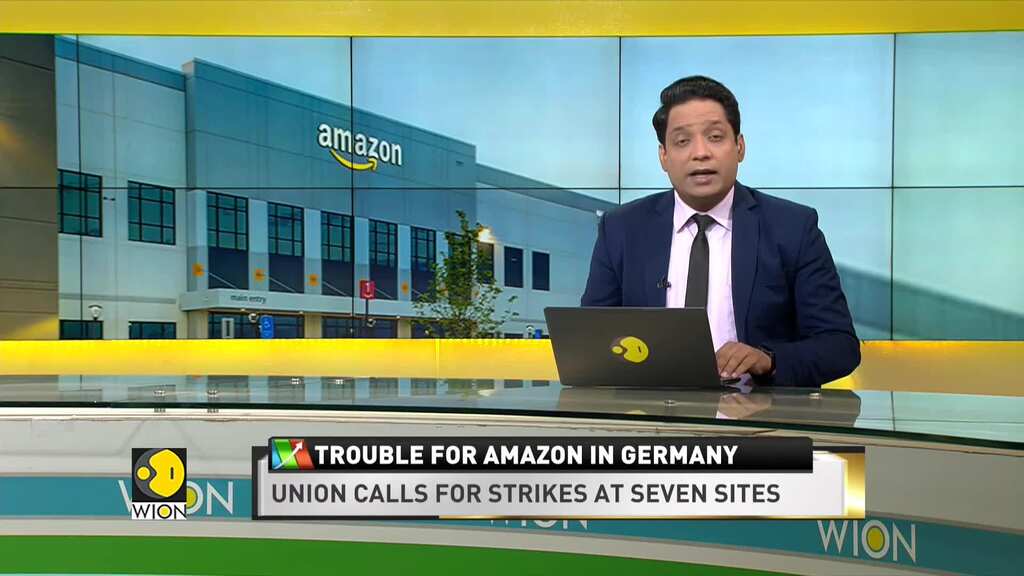 German union calls for strikes at seven Amazon sites